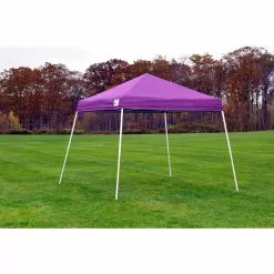 ShelterLogic Pop-Up Canopy HD - Slant Leg 10 X 10 Ft Purple -ShelterLogic Sales 330737143 AlternateImage8