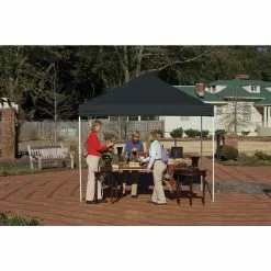 ShelterLogic Pop-Up Canopy HD - Straight Leg 10 X 10 Ft Black -ShelterLogic Sales 330737165 AlternateImage4