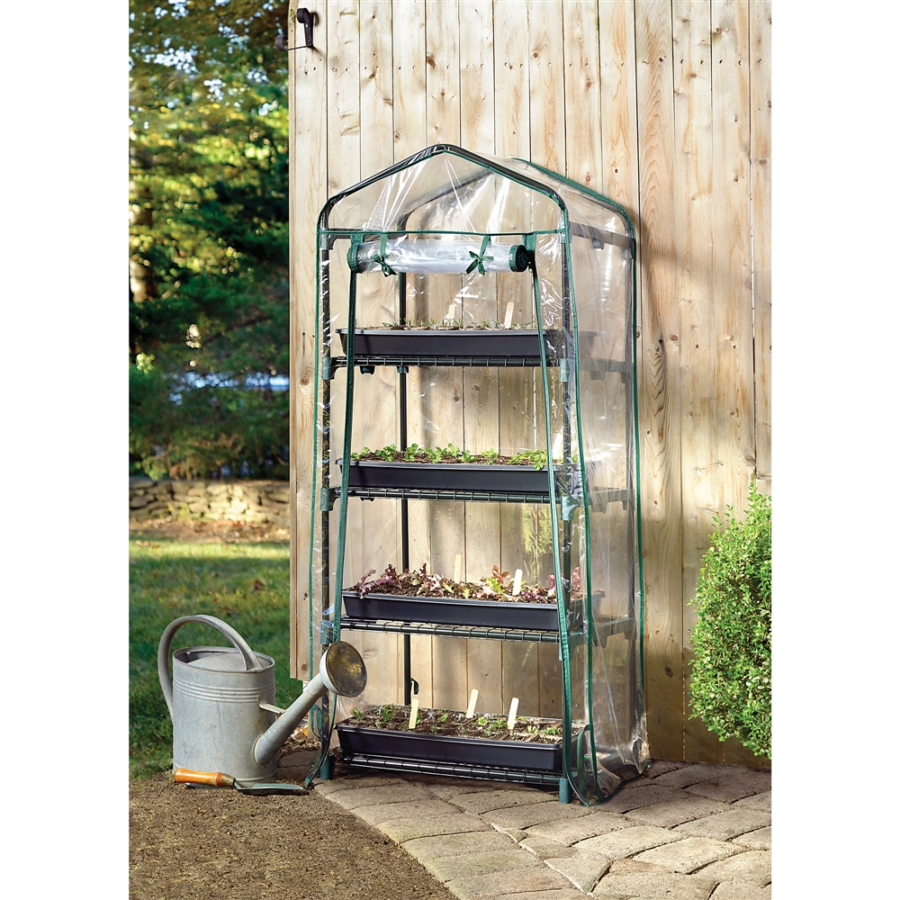 ShelterLogic GrowIT 4-Tier Mini Growhouse 8 ShelterLogic GrowIT 4-Tier Mini Growhouse - Image 6