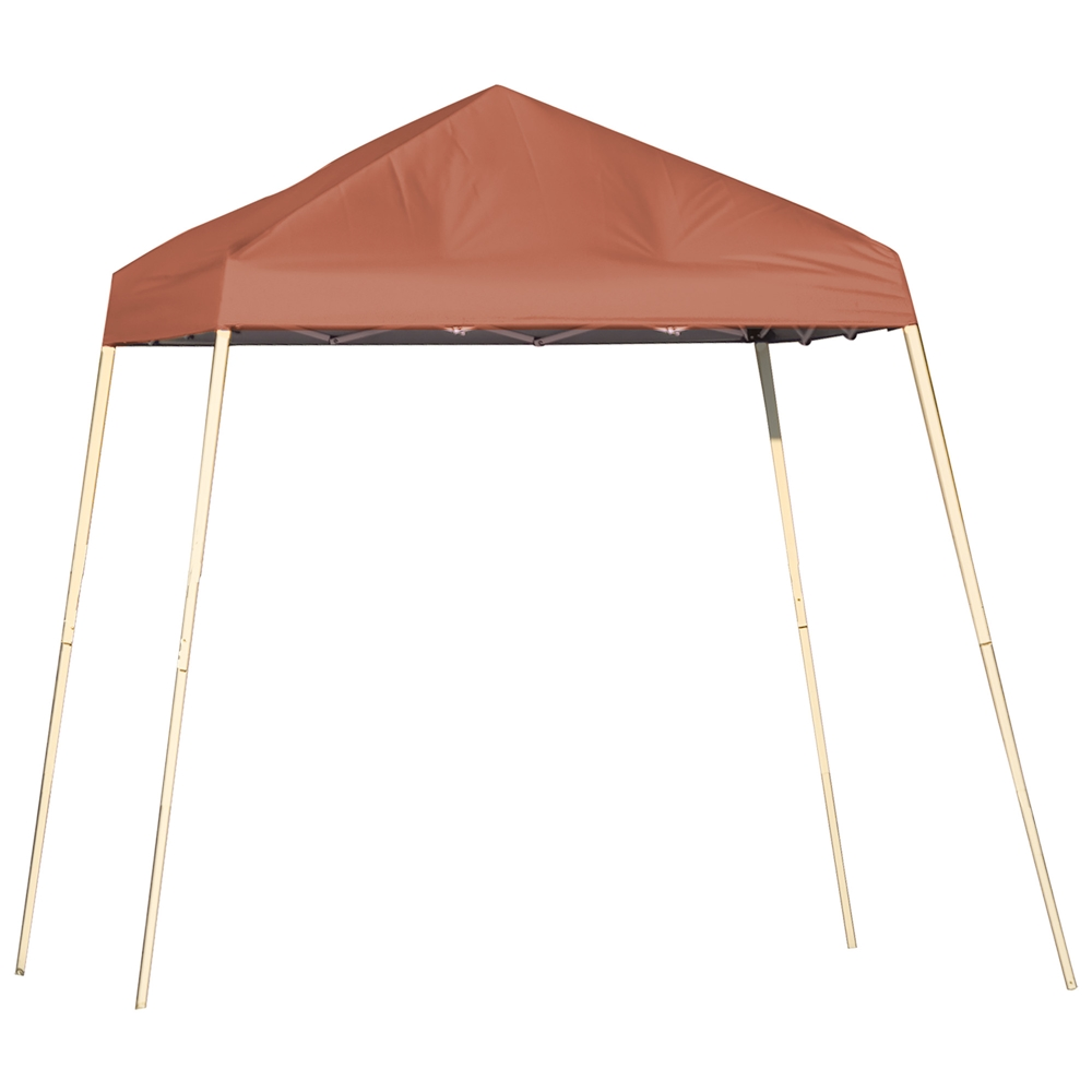 ShelterLogic Pop-Up Canopy HD - Slant Leg 8 X 8 Ft Terracotta 3 ShelterLogic Pop-Up Canopy HD - Slant Leg 8 X 8 Ft Terracotta