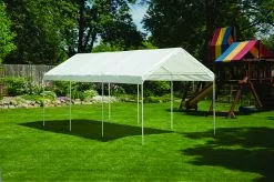 ShelterLogic SuperMax 10-ft X 20-ft White Canopy Replacement Top -ShelterLogic Sales 330737200 AlternateImage1