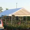 ShelterLogic SuperMax 10-ft X 20-ft White Canopy Replacement Top