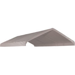 ShelterLogic SuperMax 10-ft X 20-ft White Canopy Replacement Top -ShelterLogic Sales 330737200 MainImage 001