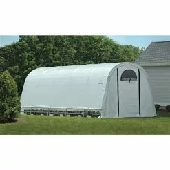 ShelterLogic GrowIT Heavy Duty Round 12 X 20 Ft Greenhouse