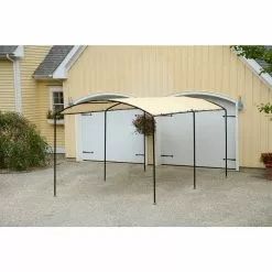ShelterLogic 9-ft L Square Sandstone Standard Canopy