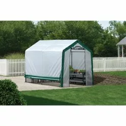 ShelterLogic 8-ft L X 6-ft W X 7-ft H Permanent Greenhouse 13 ShelterLogic 8-ft L X 6-ft W X 7-ft H Permanent Greenhouse -ShelterLogic Sales 330865607 AlternateImage1