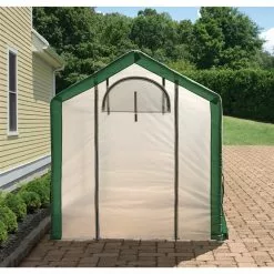 ShelterLogic 8-ft L X 6-ft W X 7-ft H Permanent Greenhouse 11 ShelterLogic 8-ft L X 6-ft W X 7-ft H Permanent Greenhouse -ShelterLogic Sales 330865607 AlternateImage4
