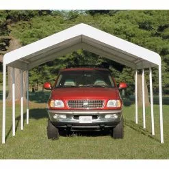 ShelterLogic 10-ft L Square White Standard Canopy -ShelterLogic Sales 330865608 AlternateImage3