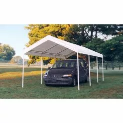 ShelterLogic 10-ft L Square White Standard Canopy -ShelterLogic Sales 330865608 AlternateImage4