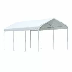 ShelterLogic 10-ft L Square White Standard Canopy -ShelterLogic Sales 330865608 MainImage 001