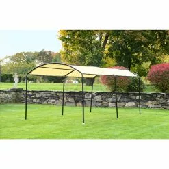 ShelterLogic 10-ft L Square Sandstone Standard Canopy 11 ShelterLogic 10-ft L Square Sandstone Standard Canopy -ShelterLogic Sales 330865609 AlternateImage4