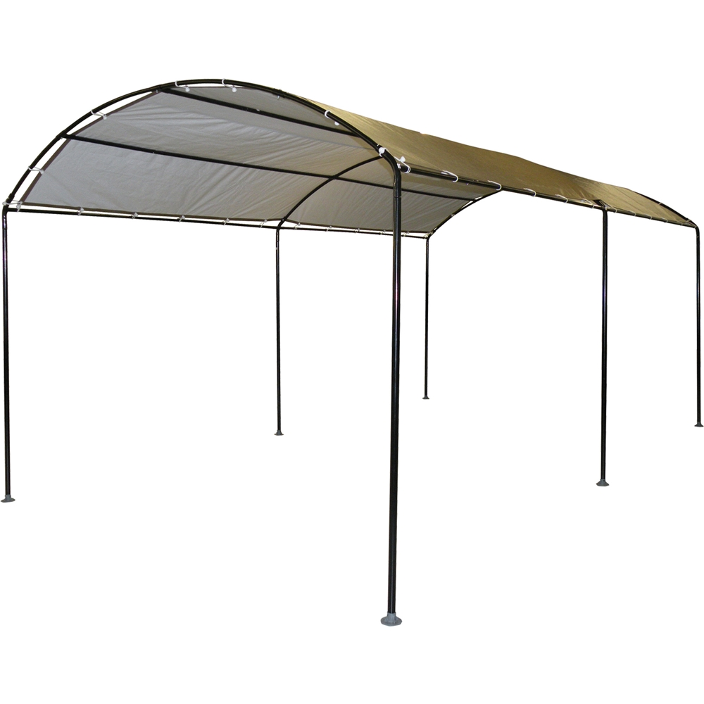 ShelterLogic 10-ft L Square Sandstone Standard Canopy 4 ShelterLogic 10-ft L Square Sandstone Standard Canopy - Image 2