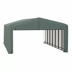 ShelterLogic ShelterTube 20-in X 32-in X 12-in Green Garage And Storage Shelter