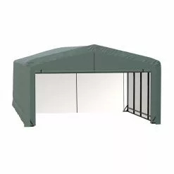 ShelterLogic ShelterTube 20-in X 32-in X 12-in Green Garage And Storage Shelter -ShelterLogic Sales 331069241 MainImage 001