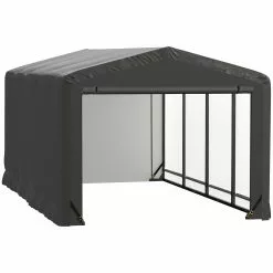 ShelterLogic ShelterTube 10-in X 18-in X 8-in Grey Garage And Storage Shelter -ShelterLogic Sales 331069265 MainImage 001