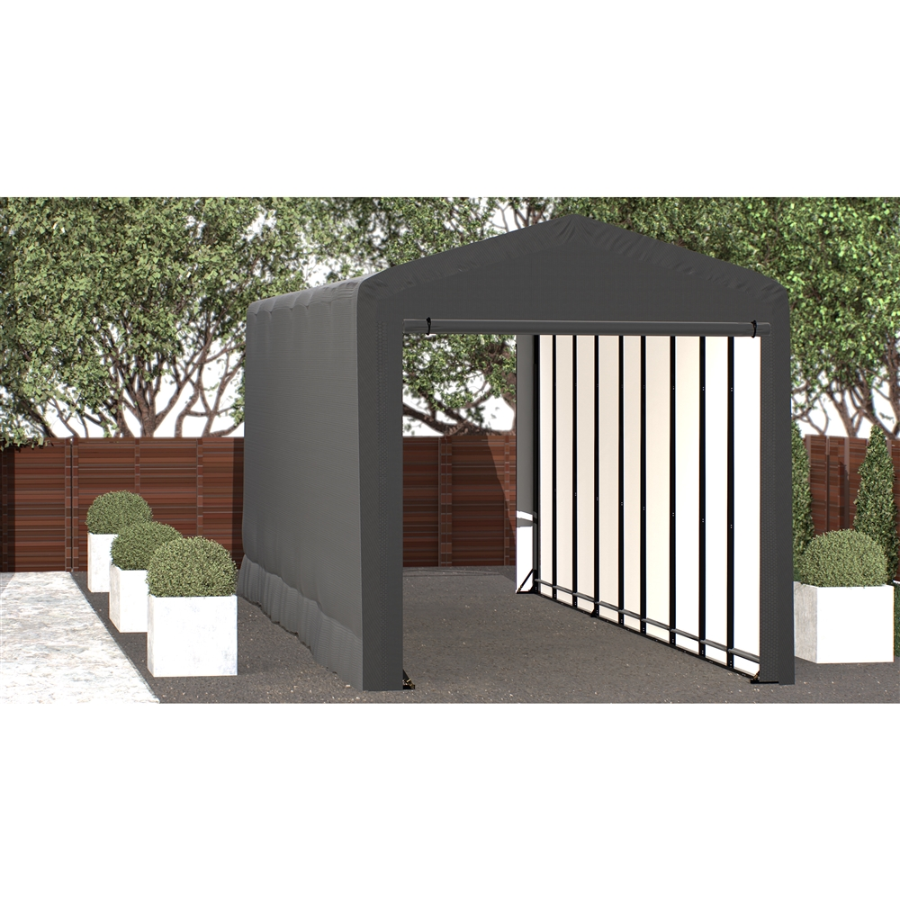 ShelterLogic ShelterTube 14-in X 40-in X 16-in Grey Garage And Storage Shelter 7 ShelterLogic ShelterTube 14-in X 40-in X 16-in Grey Garage And Storage Shelter - Image 5