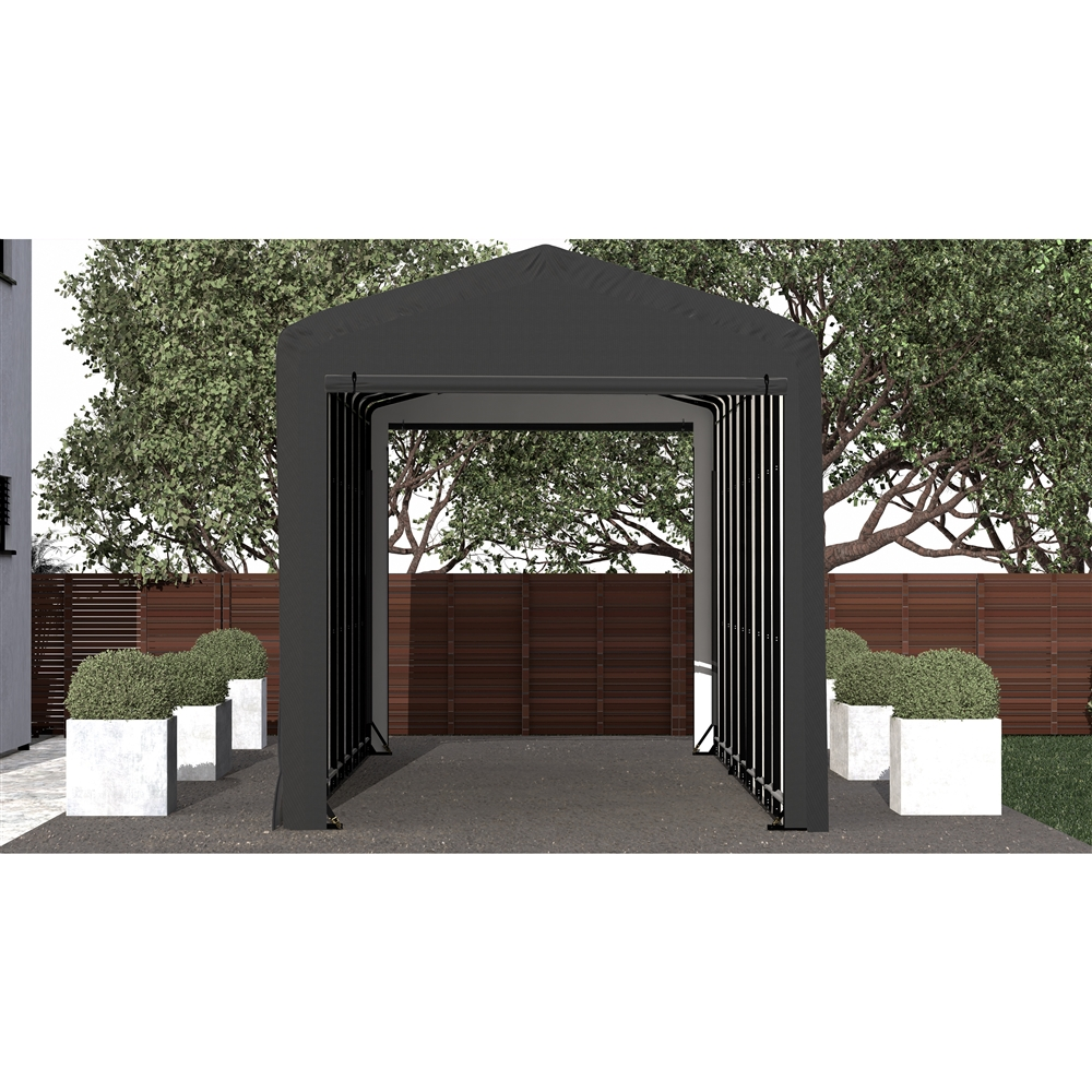 ShelterLogic ShelterTube 14-in X 40-in X 16-in Grey Garage And Storage Shelter 3 ShelterLogic ShelterTube 14-in X 40-in X 16-in Grey Garage And Storage Shelter